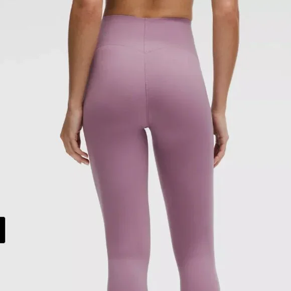 NWT Lululemon Glow Up Super-High-Rise *Tight 28" Lavender Lux Size 14 - Picture 2 of 5